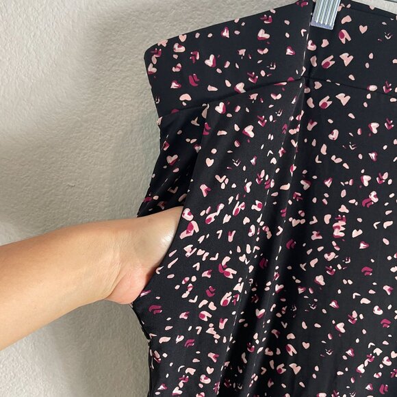 Torrid Womens Plus 3X Crop Pull On Wide Leg Studio Knit Mid Rise Pant Stretch - Picture 9 of 9